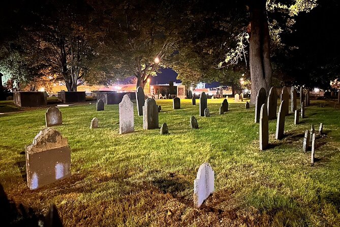 A Ghost Hunting Tour Specters and Apparitions in Salem - Saint Peter’s Church and the headstones