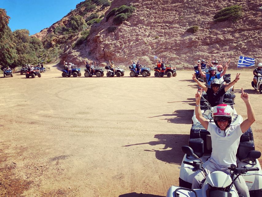 Agia Pelagia: Sunset or Morning Quad Tour & Ghost Town Visit - Who should book this Crete quad safari?