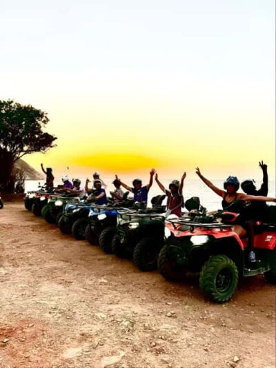 Agia Pelagia: Sunset or Morning Quad Tour & Ghost Town Visit