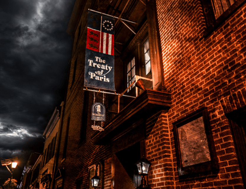 Annapolis Ghosts: Spirits & Spirits Haunted Pub Crawl - The old jail and stories of death row prisoners