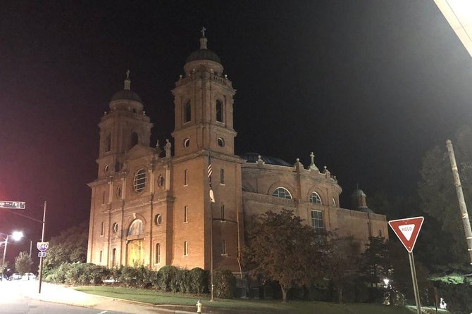 Asheville Night-Time Walking Ghost Tour - The Basilica of Saint Lawrence and its remarkable architect