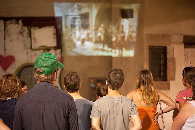 Barcelona's Dark History Night Tour - Walking into El Born after sunset