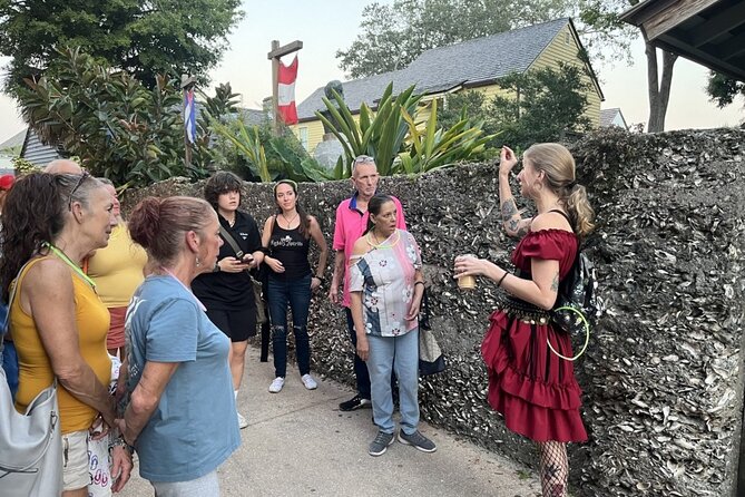 Booze and Boos Haunted St. Augustine Ghost Walking Tour - White Lion, pirates, and stories of restless buildings