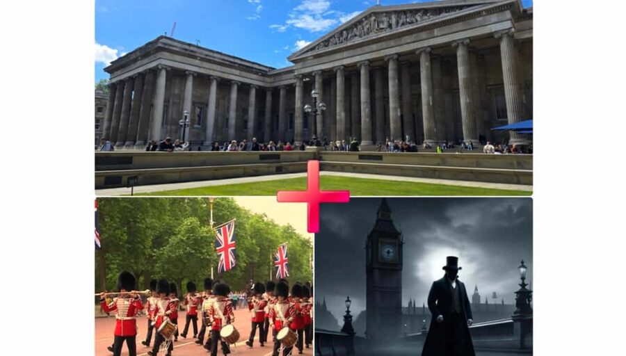 Bundle: British Museum-Changing of the Guard-Jack the Ripper - Key points at a glance