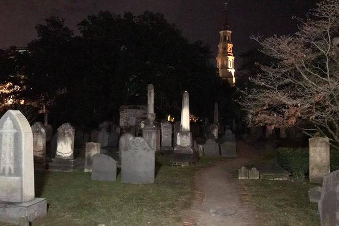Charleston Ghost & Graveyard Night-Time Guided Walking Tour - Walking through Charleston’s Historic District
