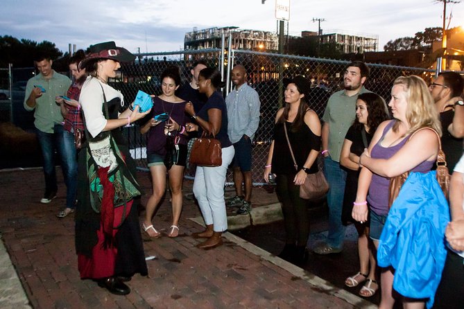 Charleston Haunted Booze and Boos Ghost Walking Tour - Washington Square and the Four Corners of Law