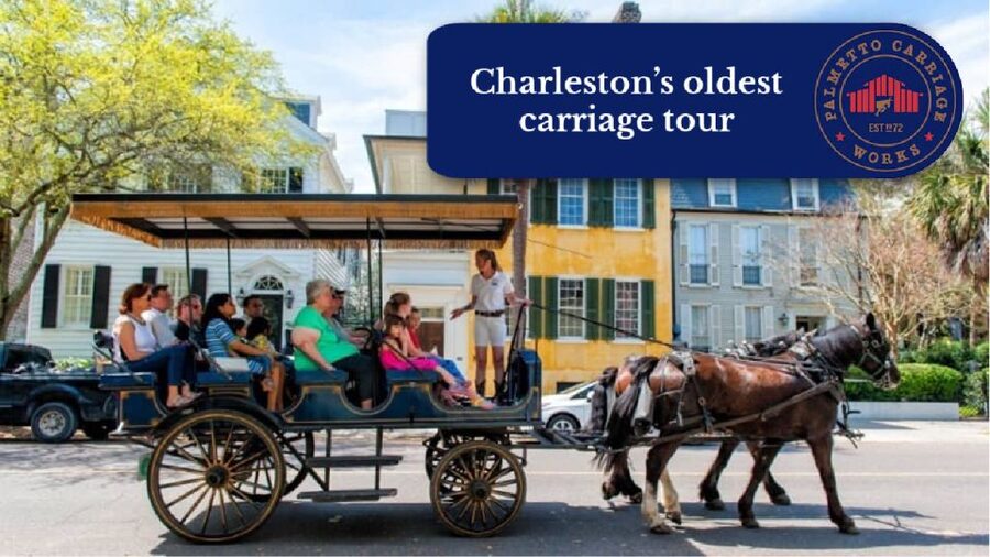 Charleston: Haunted Horse-Drawn Carriage Evening Tour - Old Walled City and Waterfront Park