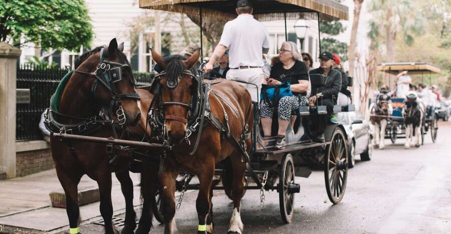 Charleston: Haunted Horse-Drawn Carriage Evening Tour - Cemeteries, churches, homes, and restless spirits