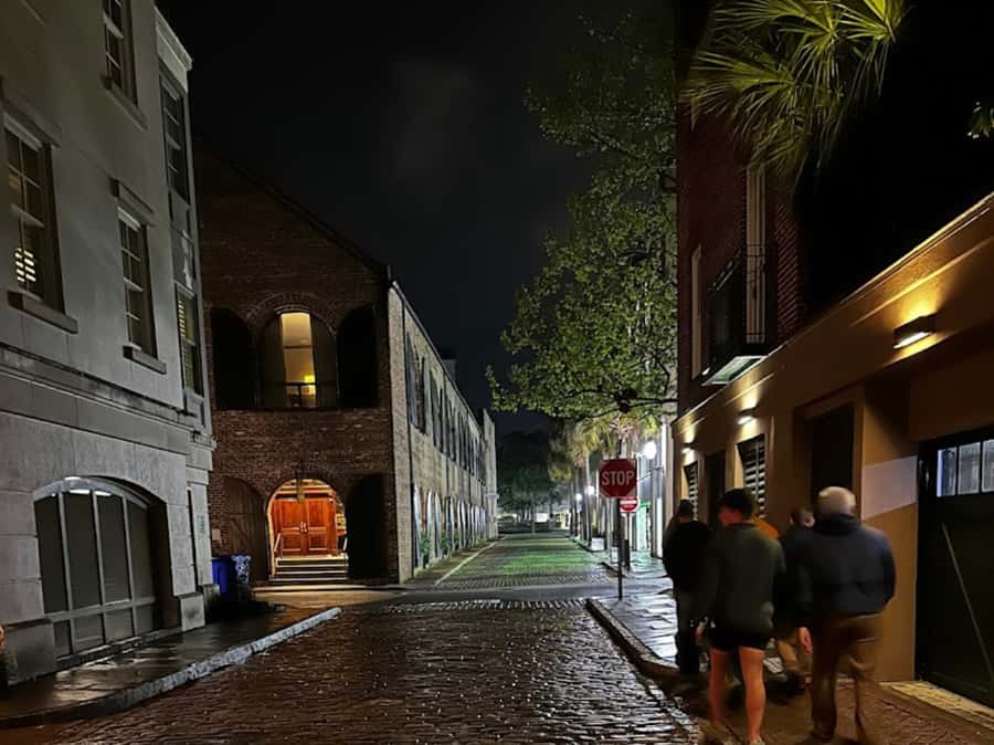 Charleston: Pirates and Ghosts Guided Walking Tour - Starting beneath the awning near King Street