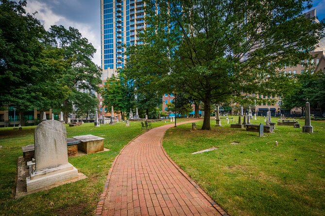 Charlotte Ghost Walking Tour - Smartphone guided audio/gps Tour at your own pace - Founders Hall and the haunted downtown buildings