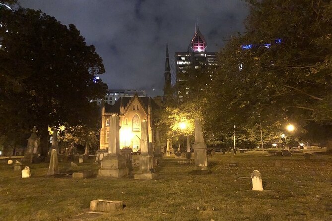 Charlotte Haunted Booze and Boos Ghost Walking Tour - Pace, weather, and what to wear