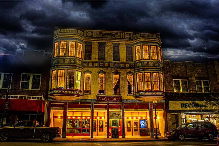 Cheyenne: Rodeo Ghosts Haunted Walking Tour - The Atlas Theatre and stories of fire