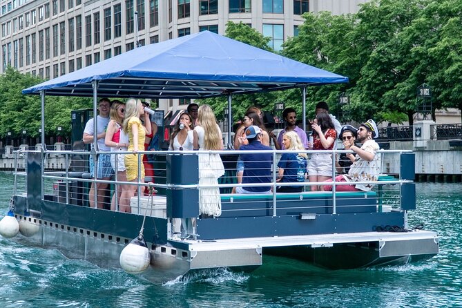 Chicago River Guided Ghost Tour - A small boat outing with a relaxed social mood