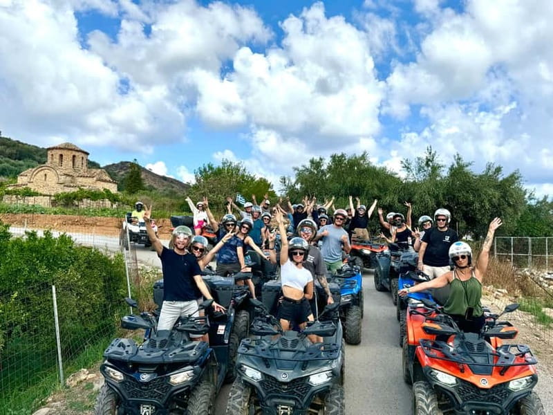 Crete: Quad Safari with Ghost Town Exploration - Returning to the tracks around Fodele