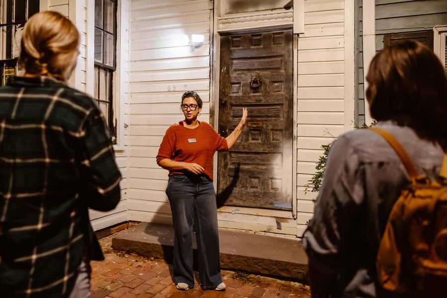 D.C.: Ghosts of Georgetown & The Exorcist Steps Haunted Tour - Starting beside the Old Stone House