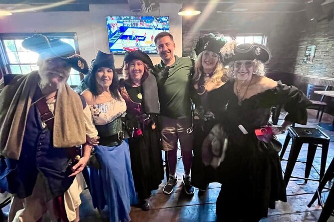Dark History Pub Crawl from Saint Augustine - Walking through four downtown bars