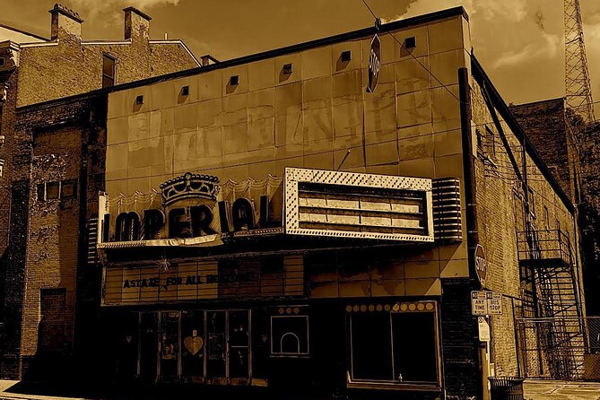 Darkside of Brewing Tour: Tales of Cincinnati's Haunted and Gruesome Past - The abandoned street overtaken by nature
