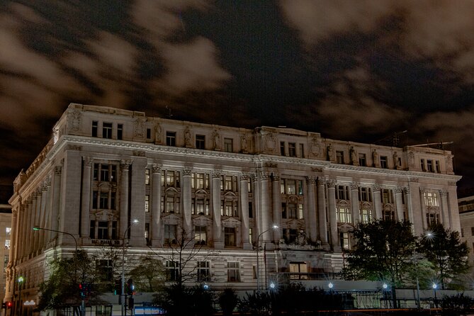 DC Ghosts Ultimate Dead of Night Haunted Ghost Tour - The Octagon Museum and the Tayloe family tragedy
