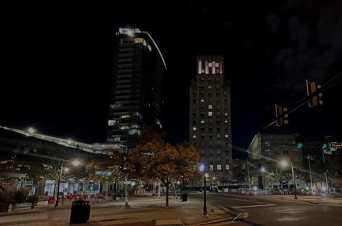 Durham Ghost Walk - The Herald-Sun Building and stories tied to work