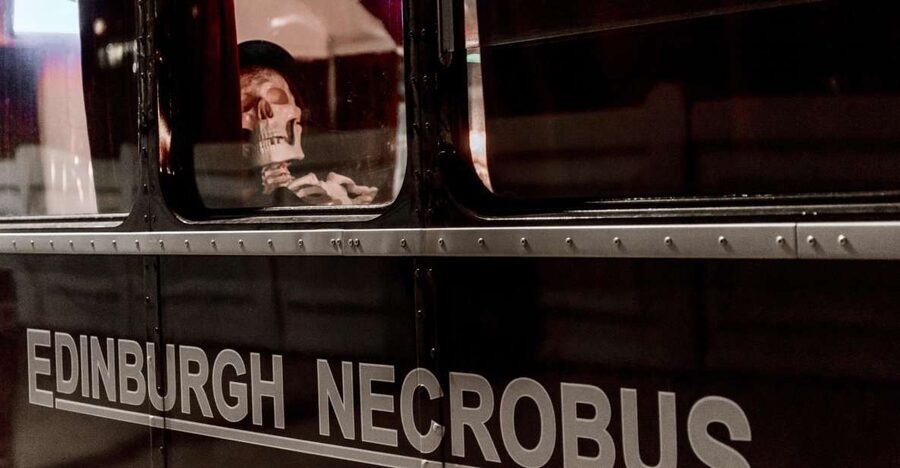 Edinburgh: Comedy Horror Ghost Bus Tour - The Graveyard Stop Adds Real Atmosphere