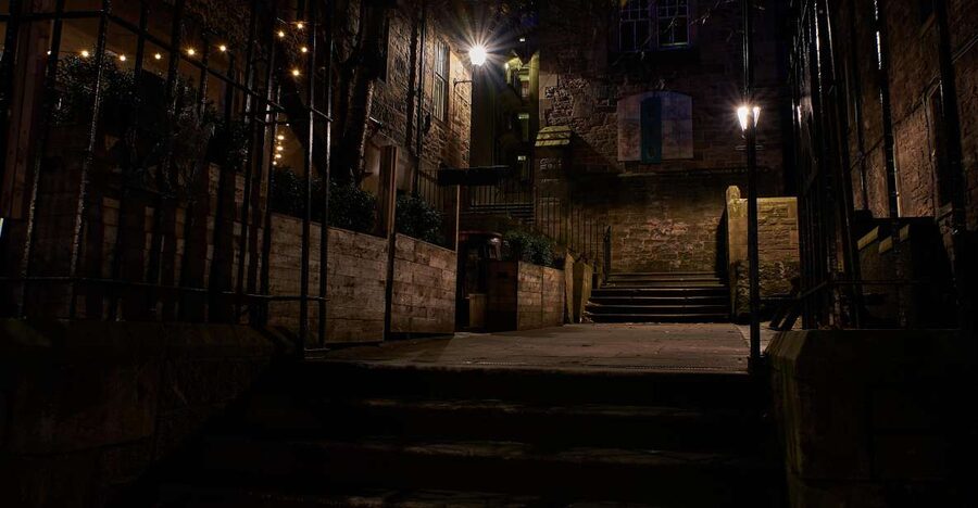 Edinburgh: Dark Secrets of the Old Town Ghost Walking Tour - Old Calton Cemetery and the city views
