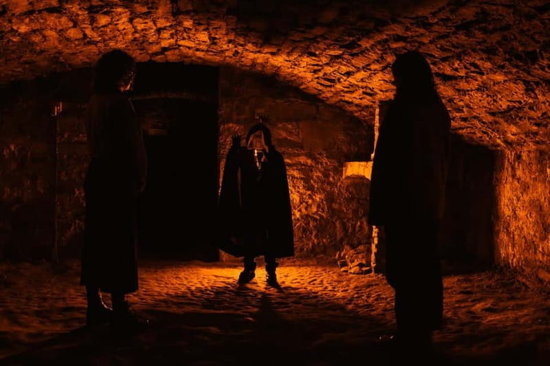 Edinburgh: Multi-Sensory Adults Haunted Vaults Night Tour - The Blair Street Vaults after dark