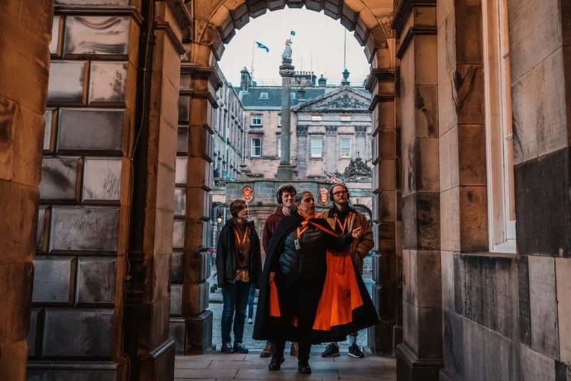Edinburgh: Multi-Sensory Haunted Underground Tour - Entering Blair Street Underground Vaults