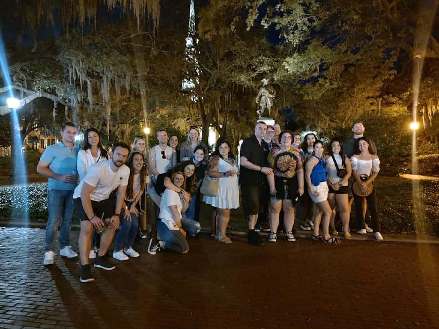 Fraidy Cat Ghost Tour - Family Fun in Haunted Savannah - Walking Through Savannah’s Historic Squares