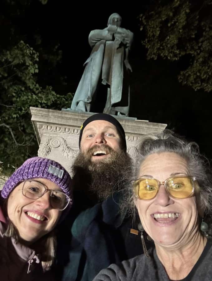 Frankfort Ghosts : Haunted Walking Tour - The cornet warning during a Kentucky lightning storm