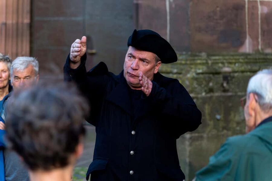 Freiburg: Acting tour "Witches, Torture, Stake" with Historix-Tours - Am Predigertor and the city’s old defenses