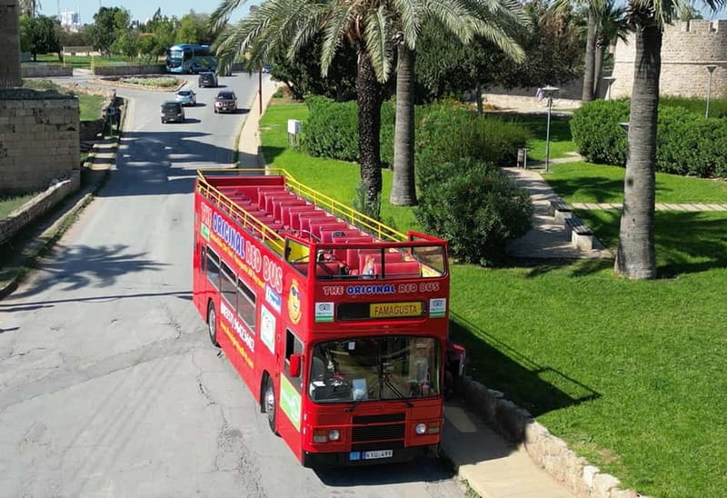 From Aya Napa/Protaras: Varosha Ghost Town Tour on a Red Bus - The 90-minute bus ride from Ayia Napa or Protaras
