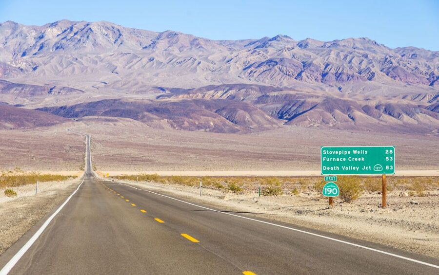 From Las Vegas: Death Valley & Rhyolite Ghost Town Day Trip - Badwater Basin shows Death Valley at its starkest