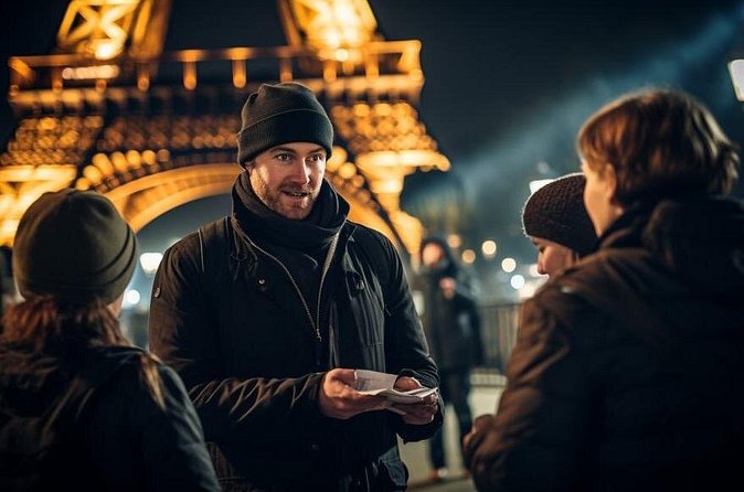 Ghost & Haunted Walking Tour in Eiffel Tower Exterior at Night - What the storyteller guide adds