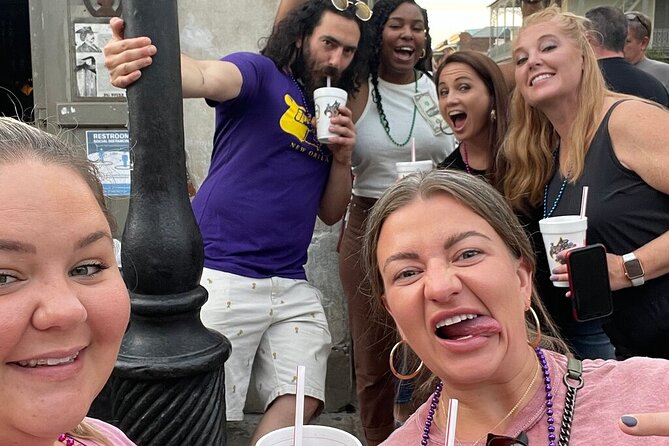 Ghost Tour and Haunted Pub Crawl Party with Free Shot - The Andrew Jackson Hotel and French Quarter backstreets