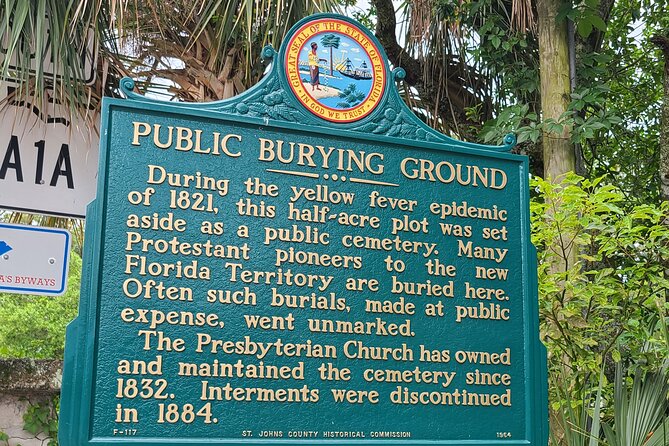 Ghost Tour of St. Augustine: The Original Haunted History Tour - Tolomato Cemetery and the final stories