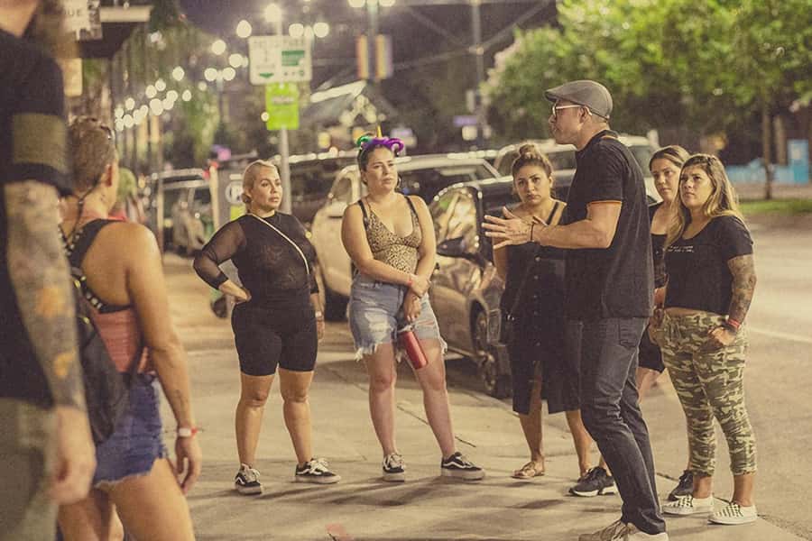 Ghosts, Gods, & Gangsters - NOLA's Dark Psychology Tour - The LaLaurie house and a brutal New Orleans crime
