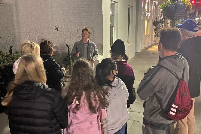 Ghosts of Charleston Night-Time Walking Tour with Unitarian Church Graveyard - Walking through Charleston after dark