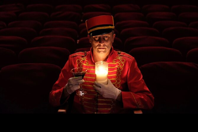 Ghosts of the Golden Age: Los Angeles Haunted Theater Tour - A two-minute pause for PARKING BANKSY