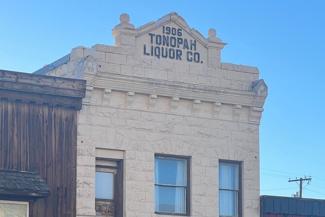 Ghosts of Tonopah Haunted History GPS/APP Smartphone guided Walking Tour outside - The Clown Motel, a strong visual moment