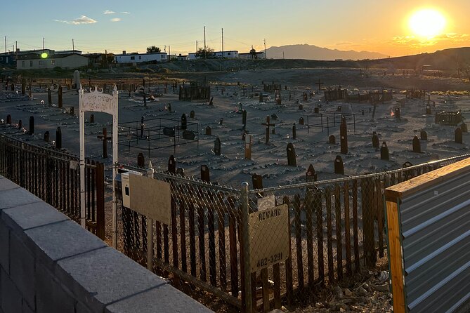 Ghosts of Tonopah Haunted History GPS/APP Smartphone guided Walking Tour outside - The Mizpah Hotel, Tonopah’s best-known haunted address