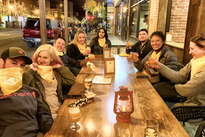 Golden Ghosts & Spirits Haunted Pub Crawl - Clear Creek parks and the first drink