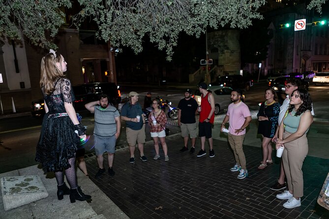Haunted San Antonio Booze and Boos Ghost Walking Tour - What the $36.52 price really covers