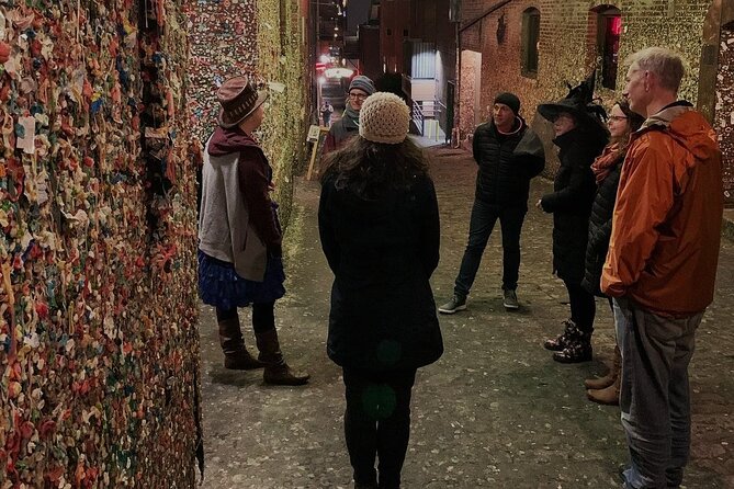 Haunted Seattle Spooktacular Ghost Walking Tour - Pike Place Market after dark