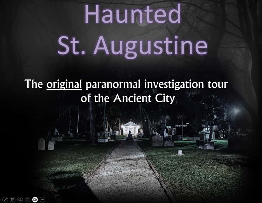 Haunted St. Augustine Semi-Private Paranormal Investigation - Why this tour takes a different approach to ghosts