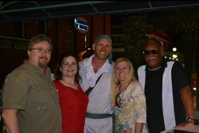 Haunted Tampa Booze and Boos Ghost Walking Tour - Ybor City - Walking through historic Ybor after sunset