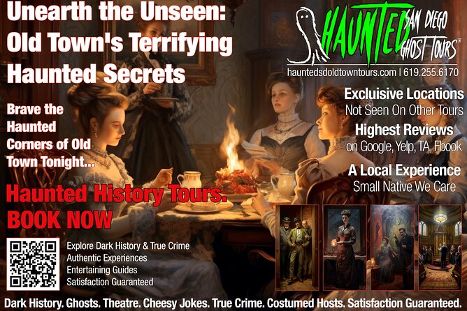 Heritage Park & Old Town Walking Ghost Tour in San Diego - Key points to know before you book