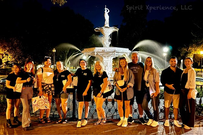 Interactive Paranormal Ghost Walking Tour in Savannah Georgia - Monterey Square and the route’s starting point