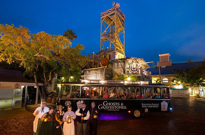 Key West Ghosts and Gravestones Trolley Tour - A moving visit to Higgs Beach and the African burial ground