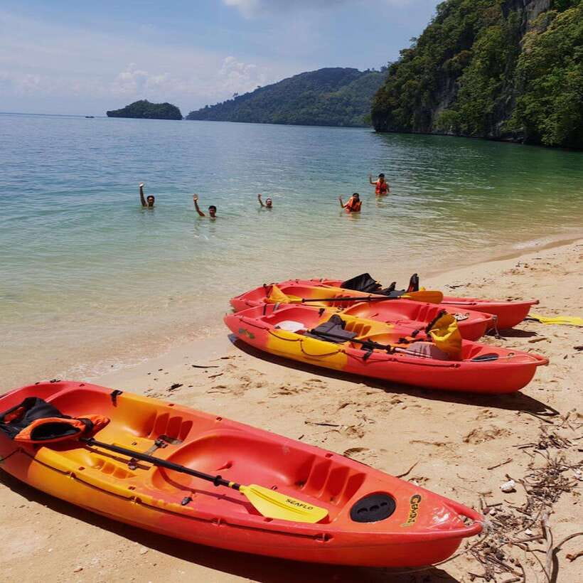 Ko Lanta: Ko Aung, Ko Phee Ghost Cave Island, Talabeng Kayak - From your resort to Tung Yee Peng pier