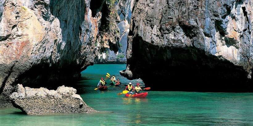 Ko Lanta: Ko Aung, Ko Phee Ghost Cave Island, Talabeng Kayak - Ko Phee Ghost Cave Island